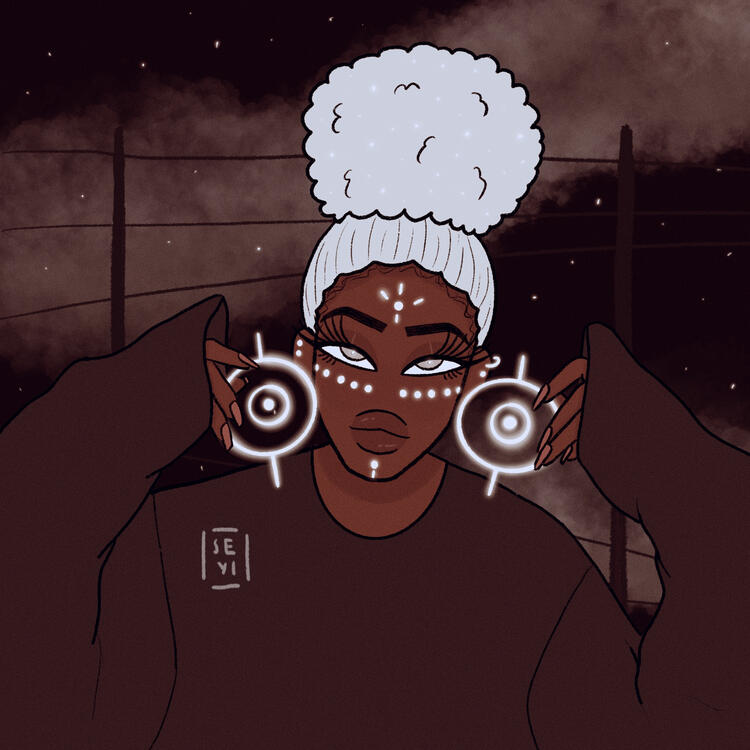 Personal Artwork: Windy Day